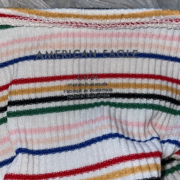 Rainbow striped tube top - Picture 3 of 3